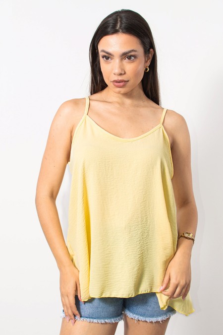 Wide Cami Top - Yellow