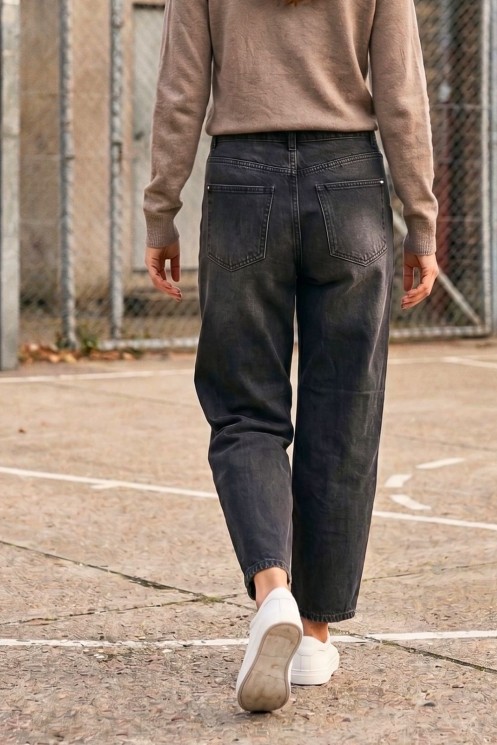 Balloon Jeans - Grey
