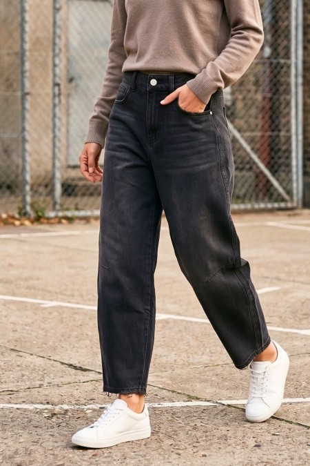 Balloon Jeans - Grey