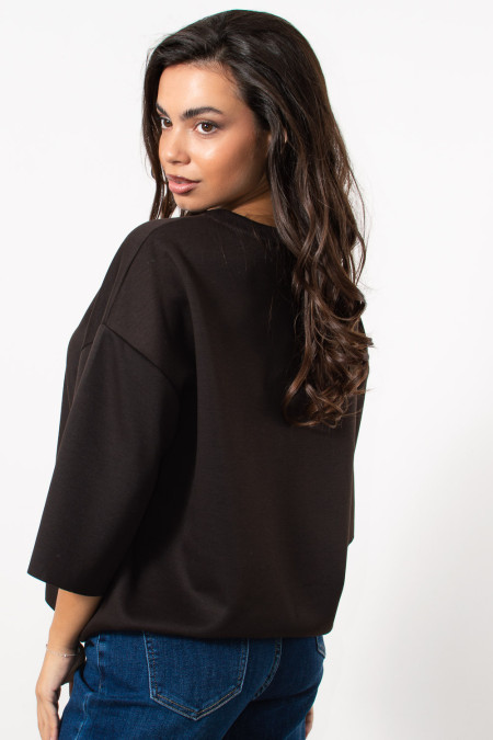 Sweatshirt Plus Size - Brown | Exxes Fashion