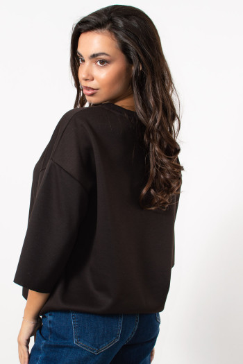Sweatshirt Plus Size - Brown