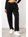 Trousers with Belt - Black