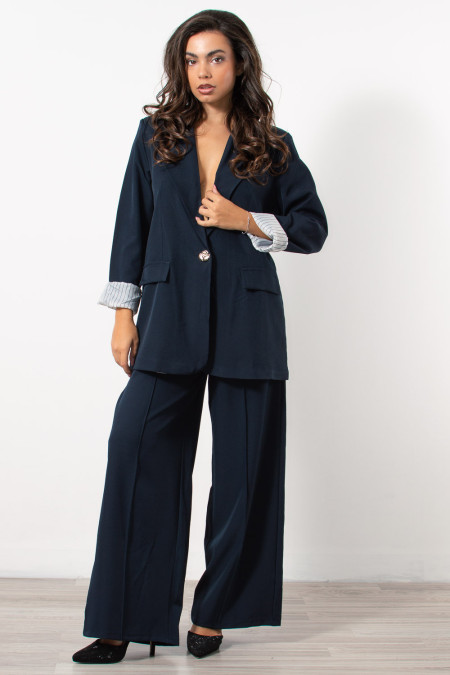 Oversized Suit - Blue