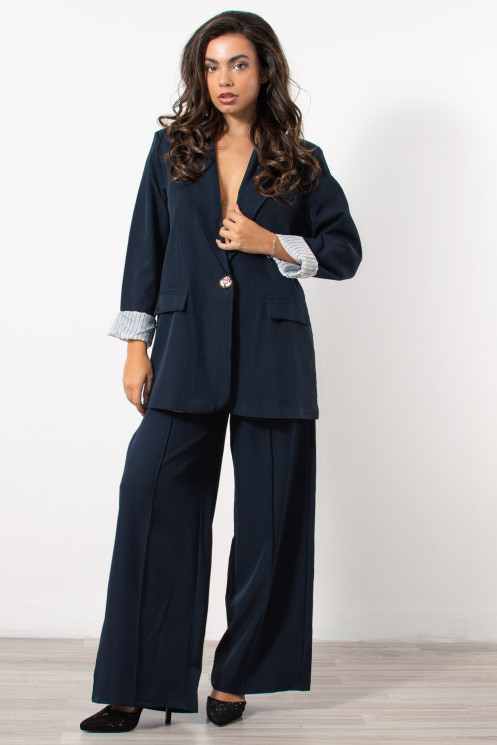 Oversized Suit - Blue