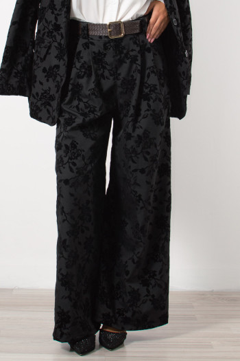 Floral Suit - Black