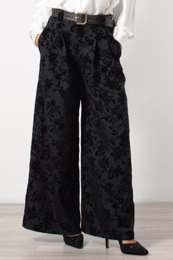 Floral Suit - Black