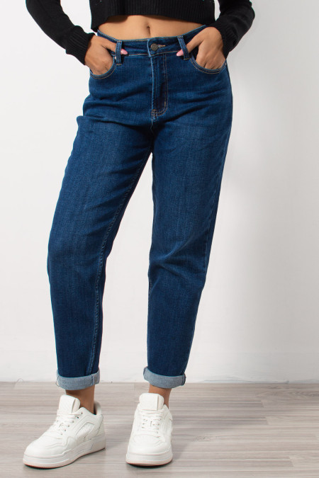 Τζιν Παντελόνι Mid Rise Boyfriend | Exxes Fashion