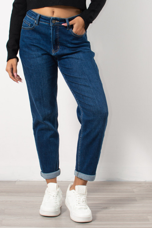 Τζιν Παντελόνι Mid Rise Boyfriend | Exxes Fashion