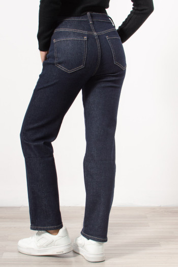 High Rise Straight Jeans | Exxes Fashion