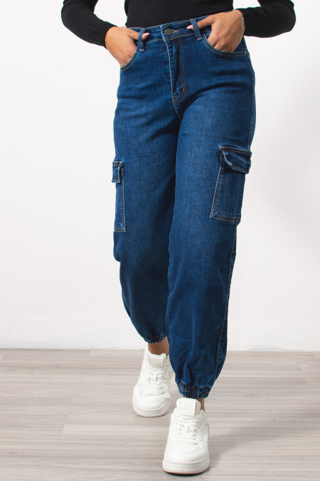 Cargo High Rise Denim | Exxes Fashion