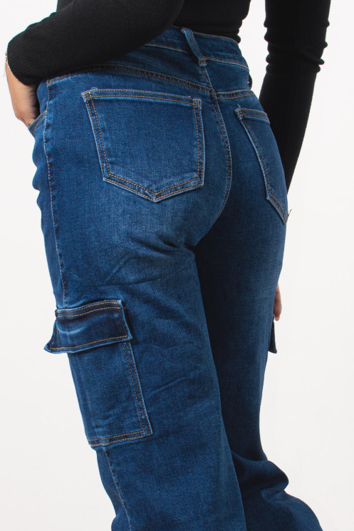 Τζιν Cargo Ψηλόμεσο | Exxes Fashion