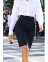 Pencil skirt - Blue