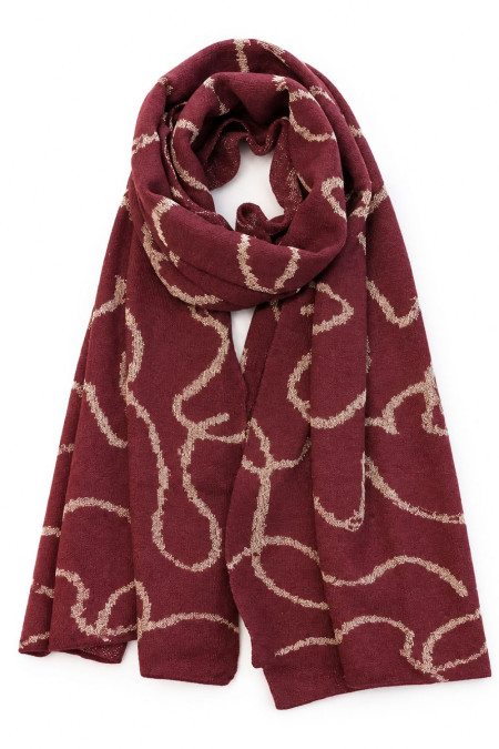 Scarf with Lurex 2