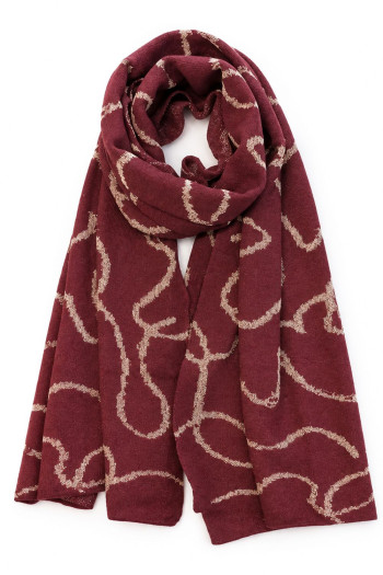 Scarf with Lurex