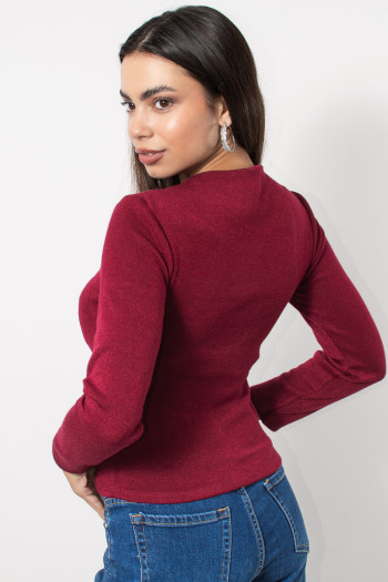 Cut Out Top - Red