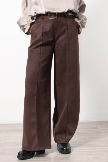 Trousers Suede - Brown