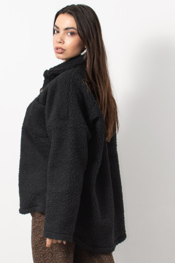 Boucle Jacket - Black