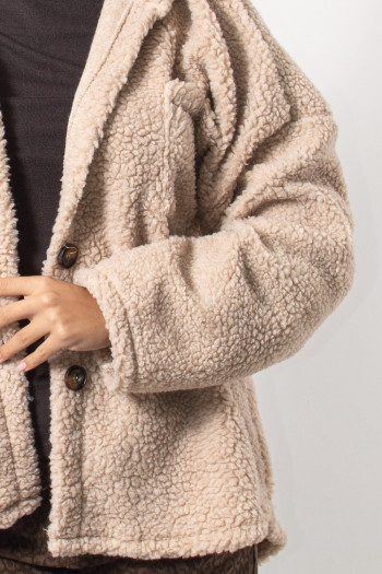 Boucle Jacket - Beige