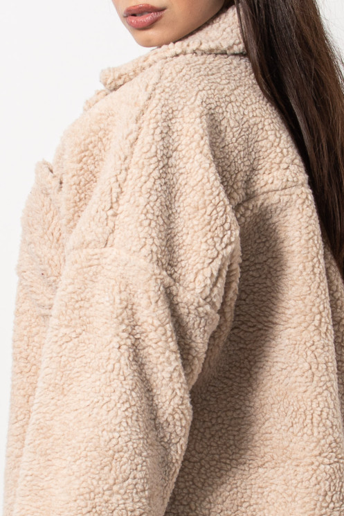 Boucle Jacket - Beige