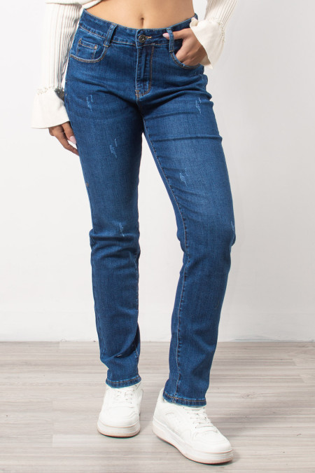 Jeans Push Up Distressed