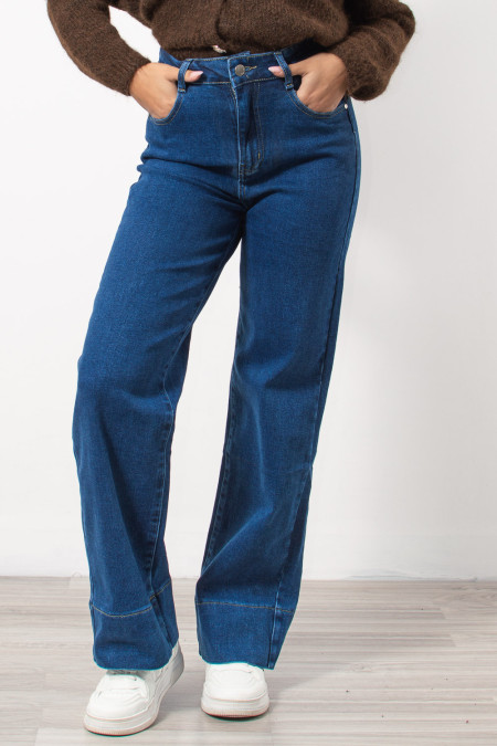Τζιν Παντελόνι Wide Leg