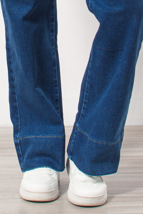 Τζιν Παντελόνι Wide Leg