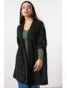 Oversized Cardigan - Black
