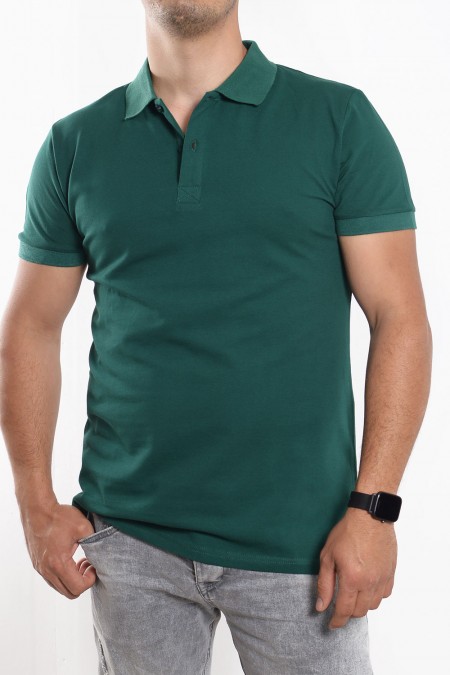 Men's Polo T-Shirt - Cypress