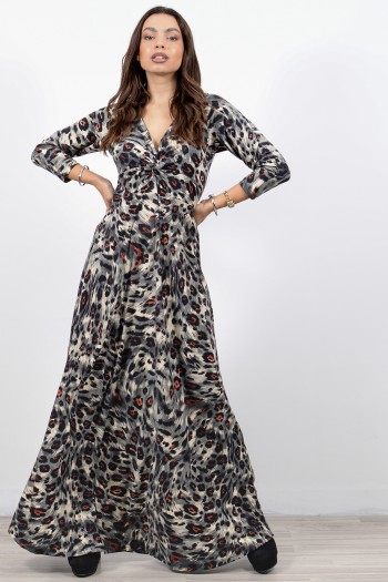 Multicolor Long Dress