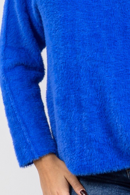 Fluffy Top - Royal Blue 2