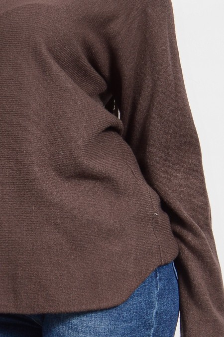 Knitted Top - Brown 2