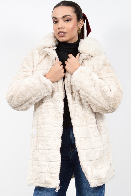 Coat Double Face - Ecru 2