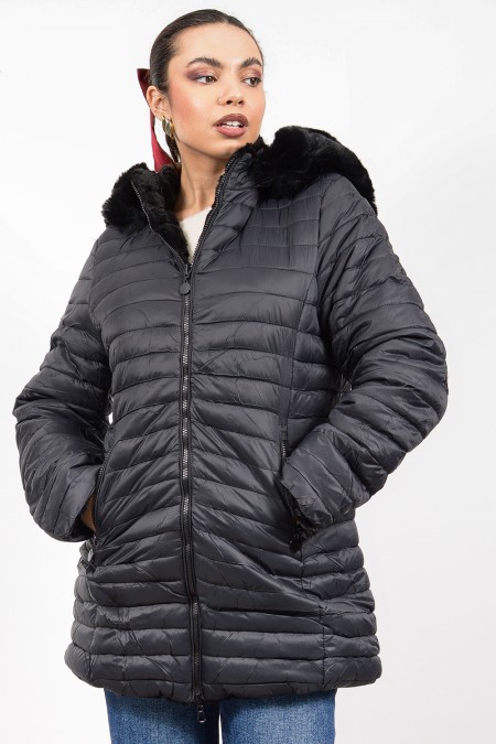 Coat Double Face - Black 2