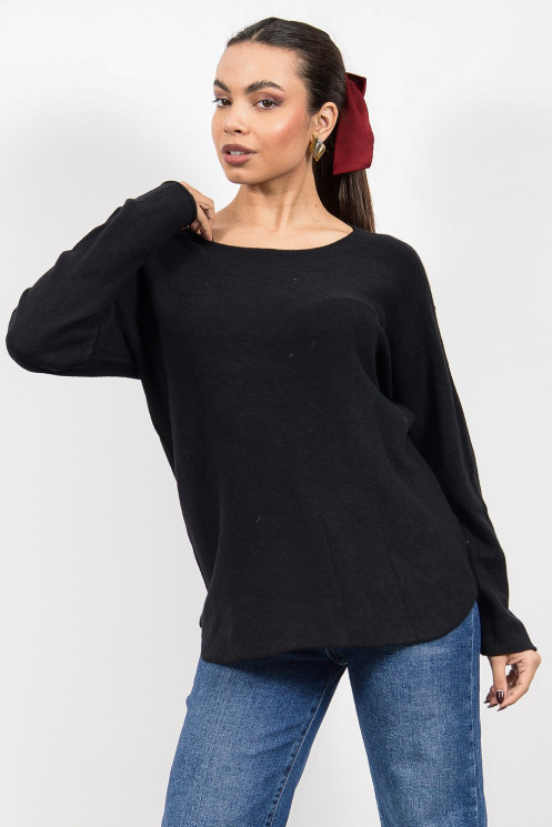 Knitted Top - Black