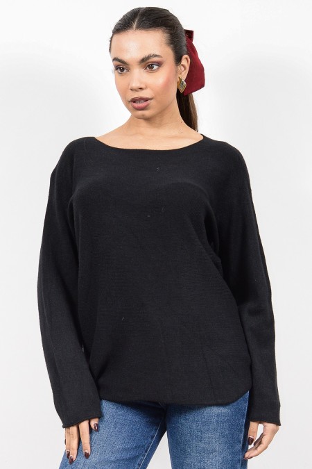 Knitted Top - Black