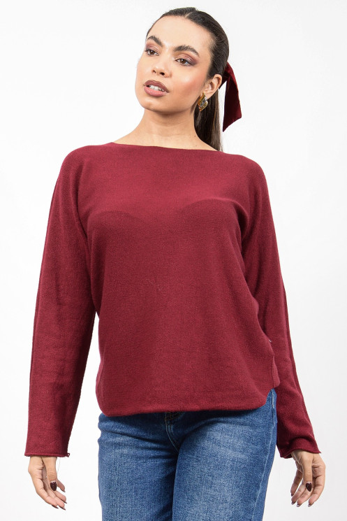 Knitted Top - Red