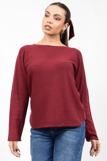 Knitted Top - Red