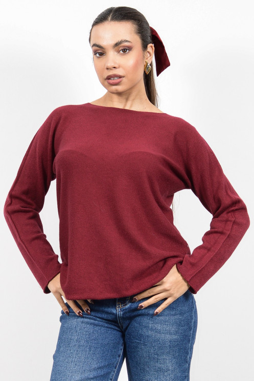 Knitted Top - Red