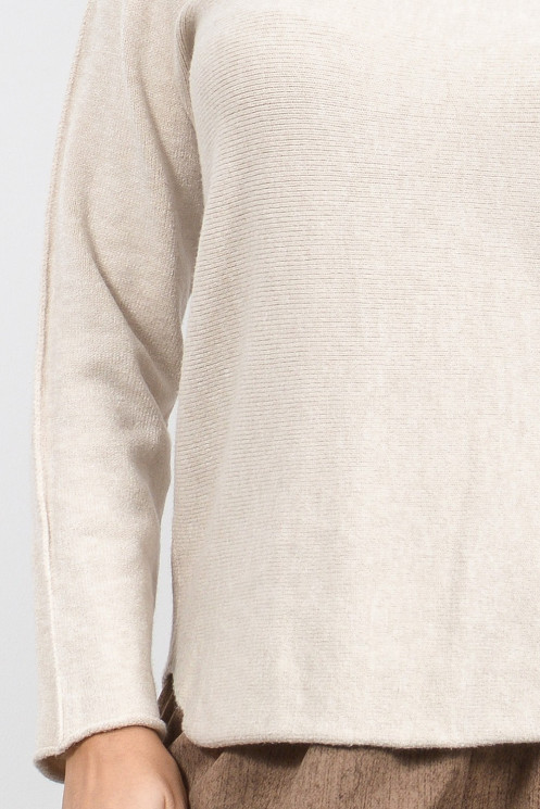 Knitted Top - Beige