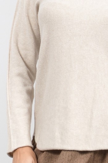 Knitted Top - Beige
