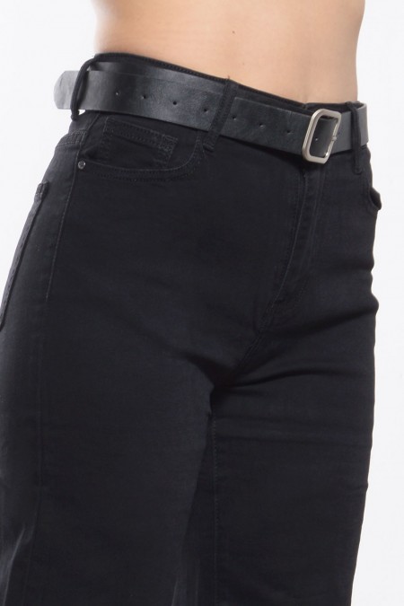 Παντελόνι Τζιν Φαρδύ - Μαύρο 2