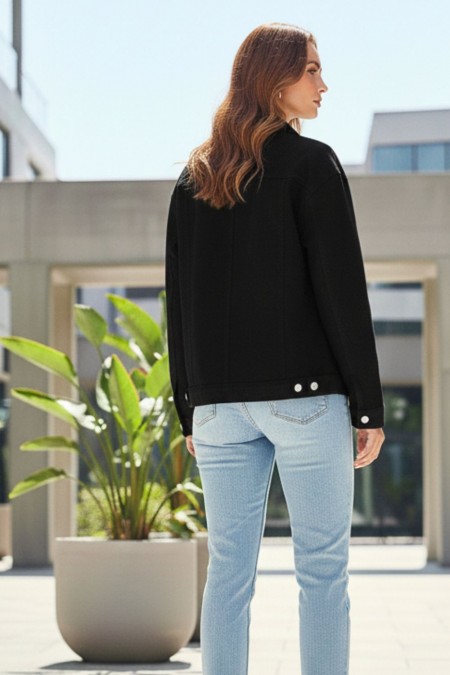 Denim Jacket - Black 2