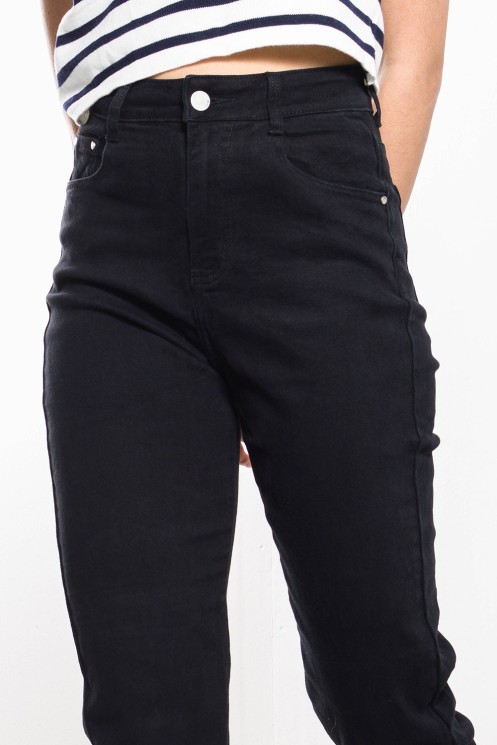 Mom Fit Jeans - Black