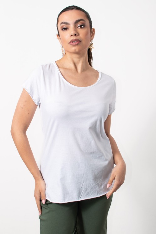 Cotton Blouse - White