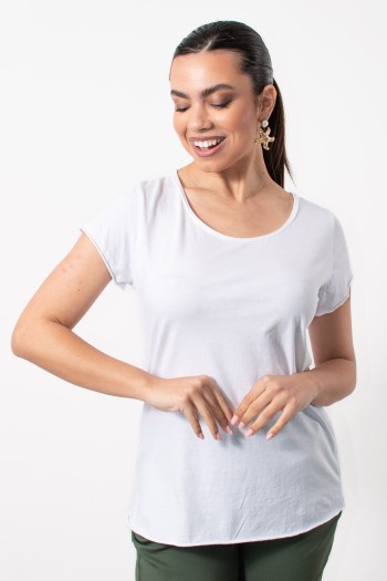 Cotton Blouse - White