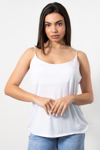Basic Cami Top - White